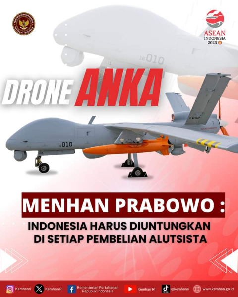 Drone ANKA, Pembelian Terbaru Kementrian Pertahanan, ini Spesifikasinya ...